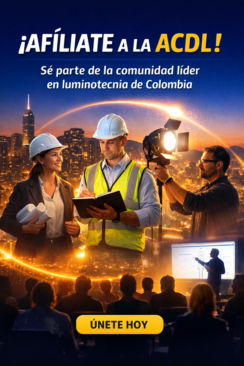Afíliate a la ACDL - Asociación Colombiana de Luminotecnia |15 años