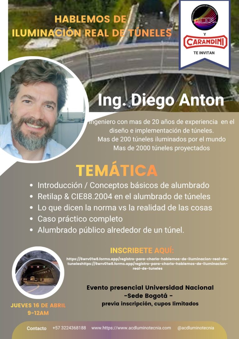 Hablemos de iluminación real de túneles