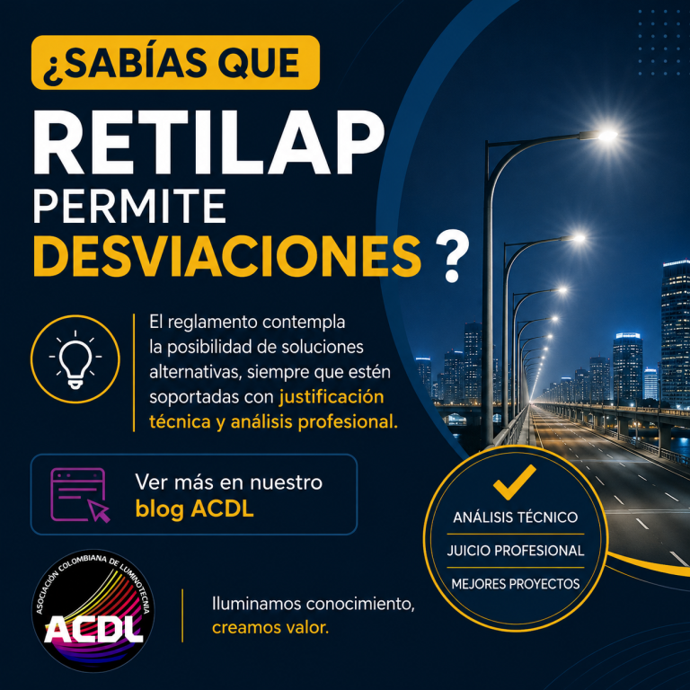 RETILAP, desviaciones técnicas y la importancia del análisis profesional